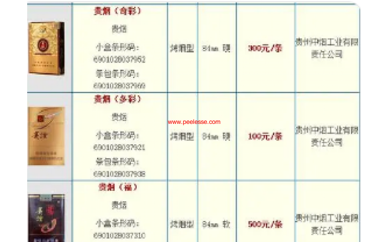 贵烟的价格跟图片-贵烟香烟价格是多少？