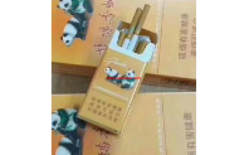 越南代工中支黄熊猫-越南制造的黄盒硬包熊猫烟多少钱一条？